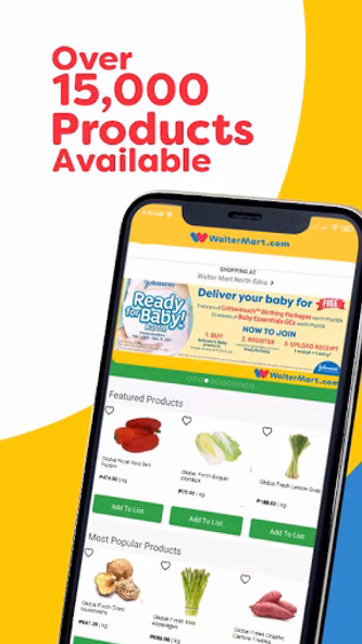 WalterMart Delivery Screenshot 3 - AppWisp.com WalterMart Delivery Screenshot 3 - AppWisp.com