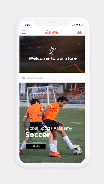 Global Sports Corporation Screenshot 1 - AppWisp.com Global Sports Corporation Screenshot 1 - AppWisp.com