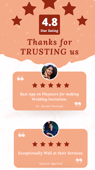 Digital Hindu wedding invite Screenshot 3 - AppWisp.com