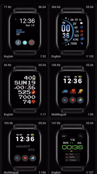 Amazfit GTS 2 WatchFaces Screenshot 2 - AppWisp.com Amazfit GTS 2 WatchFaces Screenshot 2 - AppWisp.com
