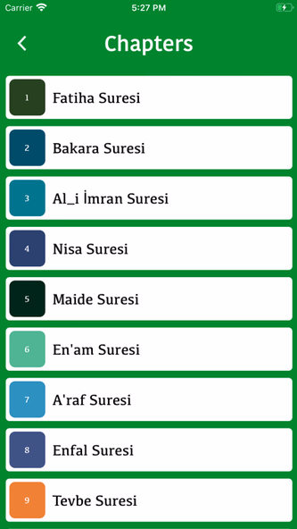 Turkish Quran - Holy Qu'ran Screenshot 1 - AppWisp.com Turkish Quran - Holy Qu'ran Screenshot 1 - AppWisp.com