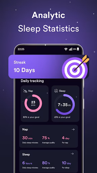 Sleep Tracker & Sleep Recorder Screenshot 3 - AppWisp.com Sleep Tracker & Sleep Recorder Screenshot 3 - AppWisp.com