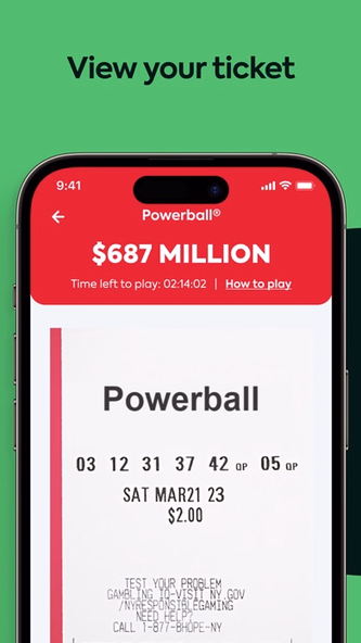 Jackpot Lottery App Screenshot 4 - AppWisp.com Jackpot Lottery App Screenshot 4 - AppWisp.com