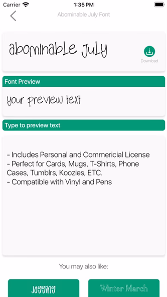 Fonts for DIY Space Screenshot 2 - AppWisp.com Fonts for DIY Space Screenshot 2 - AppWisp.com