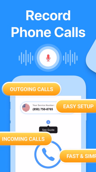 Call Recorder : True Unlimited Screenshot 1 - AppWisp.com Call Recorder : True Unlimited Screenshot 1 - AppWisp.com