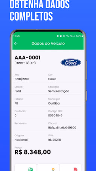 IPVA BR: Multas e Tabela FIPE Screenshot 4 - AppWisp.com IPVA BR: Multas e Tabela FIPE Screenshot 4 - AppWisp.com