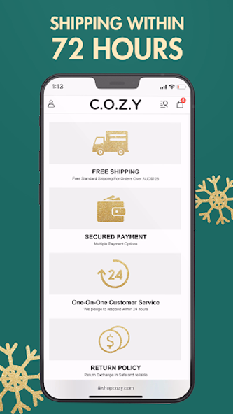 COZY-Fashion shopping Screenshot 4 - AppWisp.com COZY-Fashion shopping Screenshot 4 - AppWisp.com