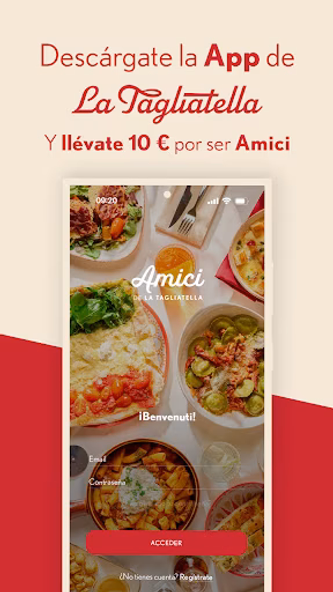 La Tagliatella Amici Screenshot 1 - AppWisp.com La Tagliatella Amici Screenshot 1 - AppWisp.com