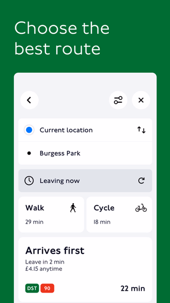 TfL Go: Plan, Pay, Travel Screenshot 4 - AppWisp.com TfL Go: Plan, Pay, Travel Screenshot 4 - AppWisp.com