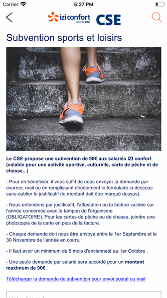 CSE Izi Confort Screenshot 3 - AppWisp.com CSE Izi Confort Screenshot 3 - AppWisp.com