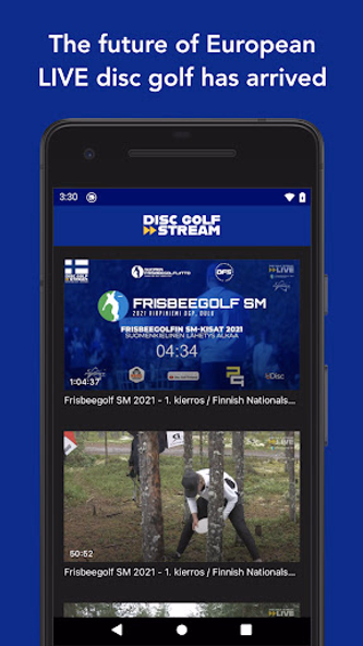 Disc Golf Stream Screenshot 4 - AppWisp.com Disc Golf Stream Screenshot 4 - AppWisp.com