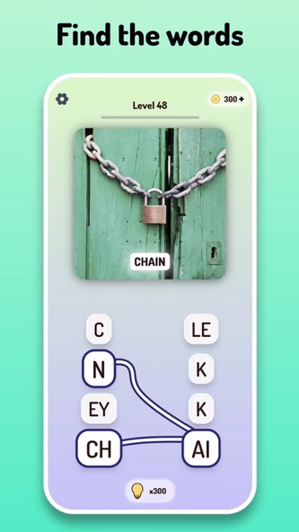 Linked Words Screenshot 1 - AppWisp.com Linked Words Screenshot 1 - AppWisp.com