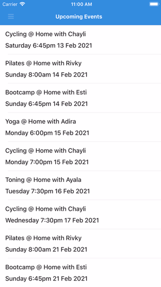 Studio 73 - Indoor Cycling Screenshot 1 - AppWisp.com Studio 73 - Indoor Cycling Screenshot 1 - AppWisp.com