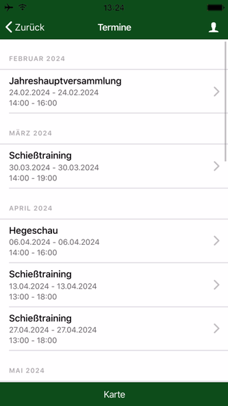 Jägerschaft Münden e.V. Screenshot 2 - AppWisp.com Jägerschaft Münden e.V. Screenshot 2 - AppWisp.com