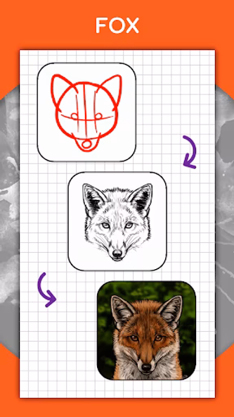 How to draw animals by steps Screenshot 4 - AppWisp.com How to draw animals by steps Screenshot 4 - AppWisp.com