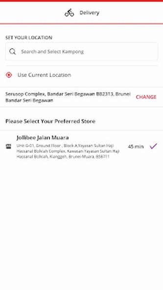 Jollibee Brunei Screenshot 2 - AppWisp.com Jollibee Brunei Screenshot 2 - AppWisp.com