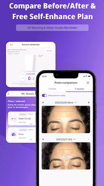Skin Beauty Pal: Skincare App Screenshot 3 - AppWisp.com Skin Beauty Pal: Skincare App Screenshot 3 - AppWisp.com