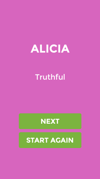 Future Baby Names Generator Screenshot 1 - AppWisp.com Future Baby Names Generator Screenshot 1 - AppWisp.com