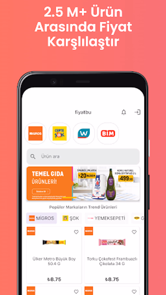 fiyatbu - fiyat karşılaştırma Screenshot 1 - AppWisp.com fiyatbu - fiyat karşılaştırma Screenshot 1 - AppWisp.com