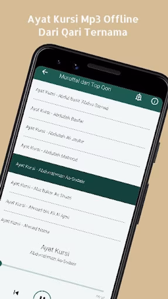 Ayat Kursi Mp3 Teks Offline Screenshot 4 - AppWisp.com