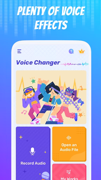 Voice Changer - Voice Effects Screenshot 2 - AppWisp.com Voice Changer - Voice Effects Screenshot 2 - AppWisp.com