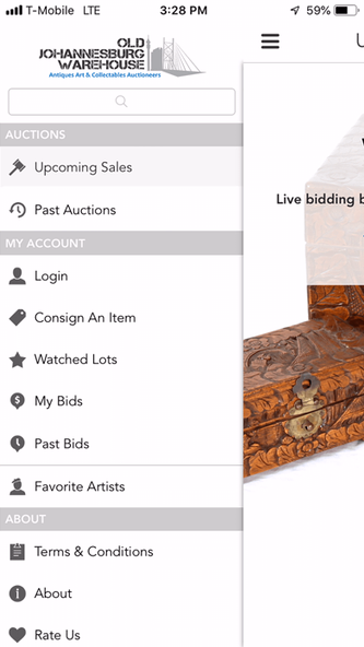 OldJW Auctioneers Screenshot 2 - AppWisp.com OldJW Auctioneers Screenshot 2 - AppWisp.com