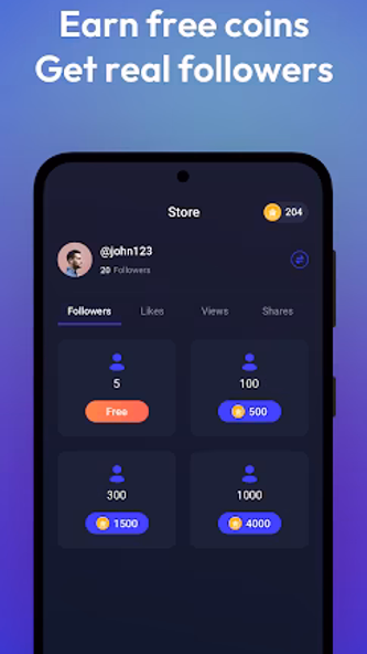 TikFans - Get Real Followers Screenshot 4 - AppWisp.com TikFans - Get Real Followers Screenshot 4 - AppWisp.com