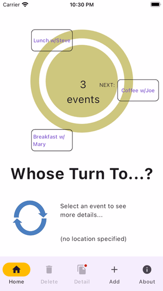 Whose Turn To Pay Screenshot 1 - AppWisp.com Whose Turn To Pay Screenshot 1 - AppWisp.com