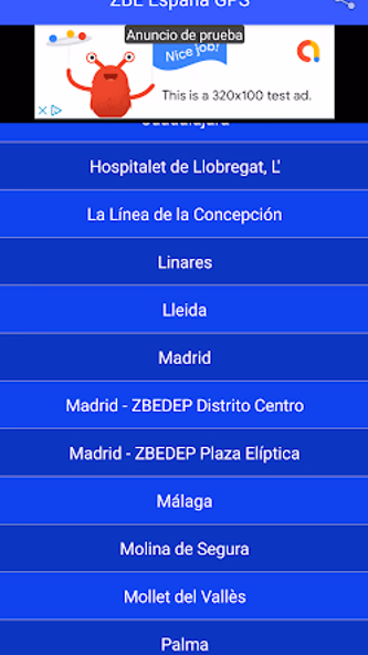 ZBE Spain GPS Screenshot 3 - AppWisp.com