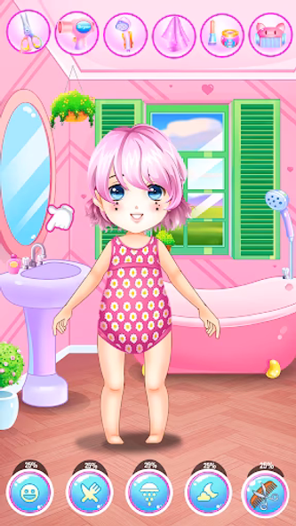 Doll Girl Dress Up & Caring Screenshot 2 - AppWisp.com