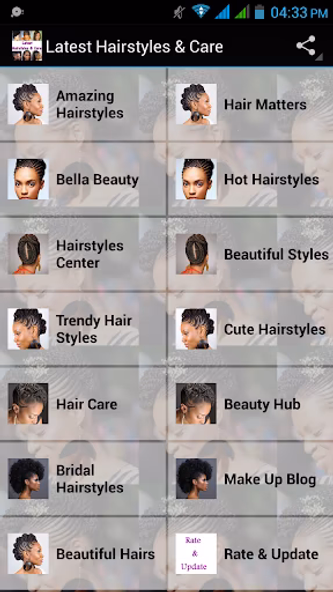 Latest Hairstyles & Care Screenshot 1 - AppWisp.com Latest Hairstyles & Care Screenshot 1 - AppWisp.com