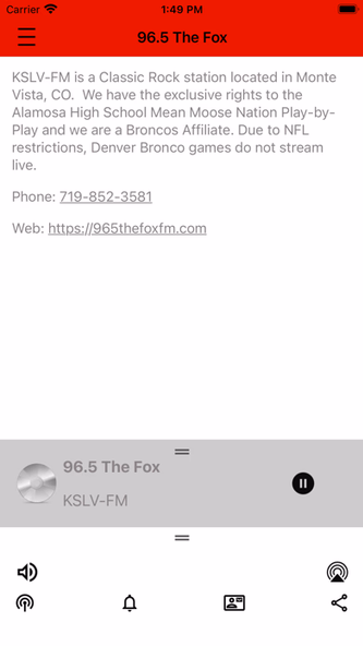 96.5 The Fox KSLV Screenshot 3 - AppWisp.com 96.5 The Fox KSLV Screenshot 3 - AppWisp.com