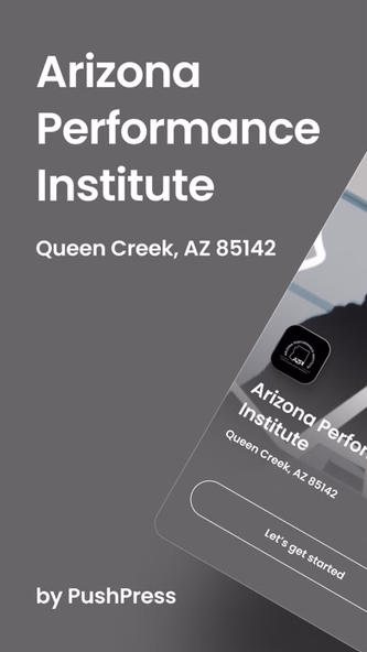 Arizona Performance Institute Screenshot 1 - AppWisp.com Arizona Performance Institute Screenshot 1 - AppWisp.com