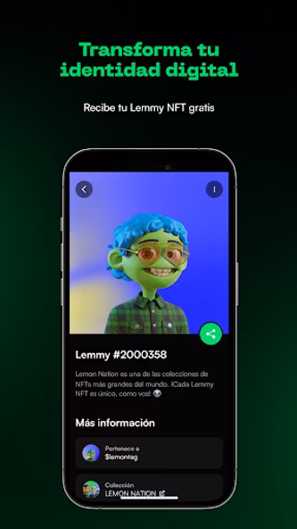 Lemon Cash: tu wallet crypto Screenshot 3 - AppWisp.com Lemon Cash: tu wallet crypto Screenshot 3 - AppWisp.com