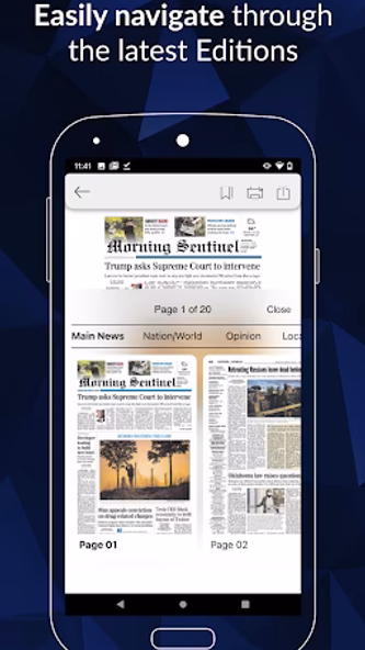 Morning Sentinel e-Edition Screenshot 2 - AppWisp.com Morning Sentinel e-Edition Screenshot 2 - AppWisp.com