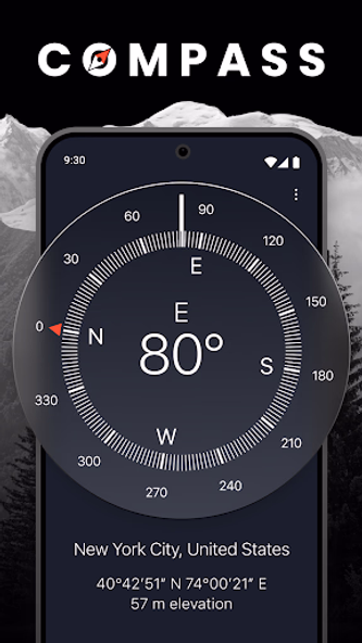 Compass: Accurate Compass Screenshot 3 - AppWisp.com Compass: Accurate Compass Screenshot 3 - AppWisp.com