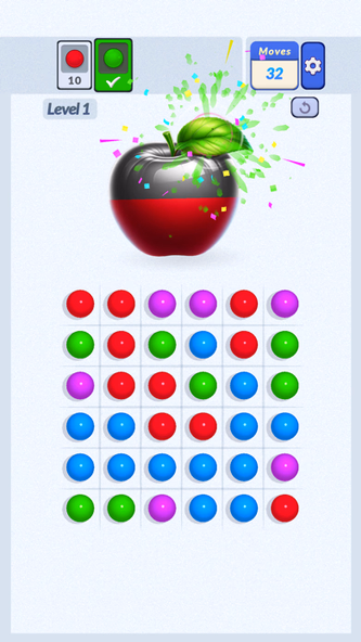 Link Colors 3D - Clear Dots Screenshot 1 - AppWisp.com