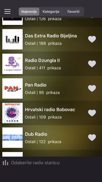 Radio Bosanski Screenshot 1 - AppWisp.com Radio Bosanski Screenshot 1 - AppWisp.com