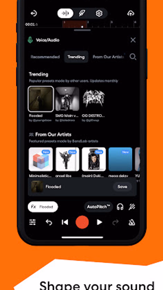 BandLab – Music Making Studio Screenshot 3 - AppWisp.com BandLab – Music Making Studio Screenshot 3 - AppWisp.com