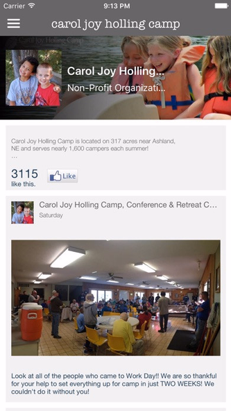 Carol Joy Holling Camp Screenshot 3 - AppWisp.com Carol Joy Holling Camp Screenshot 3 - AppWisp.com
