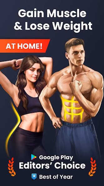 Home Workout - No Equipment Screenshot 1 - AppWisp.com Home Workout - No Equipment Screenshot 1 - AppWisp.com