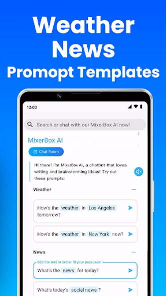 MixerBox AI: Chat AI Browser Screenshot 4 - AppWisp.com MixerBox AI: Chat AI Browser Screenshot 4 - AppWisp.com
