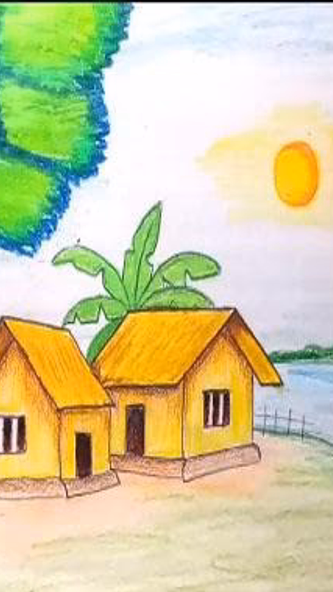 Drawing Scenery Village Screenshot 3 - AppWisp.com Drawing Scenery Village Screenshot 3 - AppWisp.com