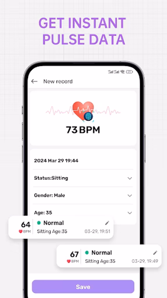 PulseCare:Health Tracker Screenshot 3 - AppWisp.com PulseCare:Health Tracker Screenshot 3 - AppWisp.com