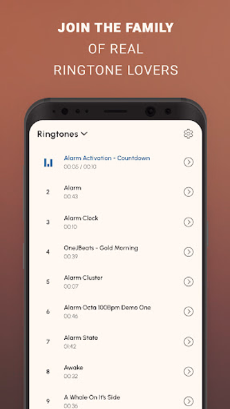 Alarm Sounds & Ringtones Screenshot 1 - AppWisp.com Alarm Sounds & Ringtones Screenshot 1 - AppWisp.com