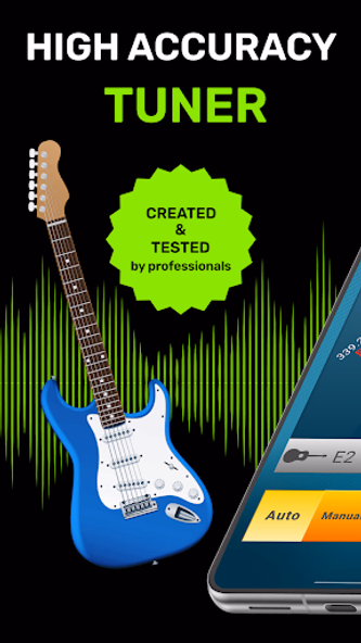 Perfect Guitar Tuner Screenshot 3 - AppWisp.com Perfect Guitar Tuner Screenshot 3 - AppWisp.com