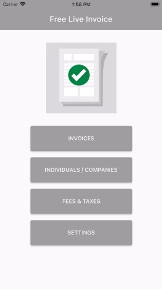 Live Invoice Screenshot 1 - AppWisp.com Live Invoice Screenshot 1 - AppWisp.com