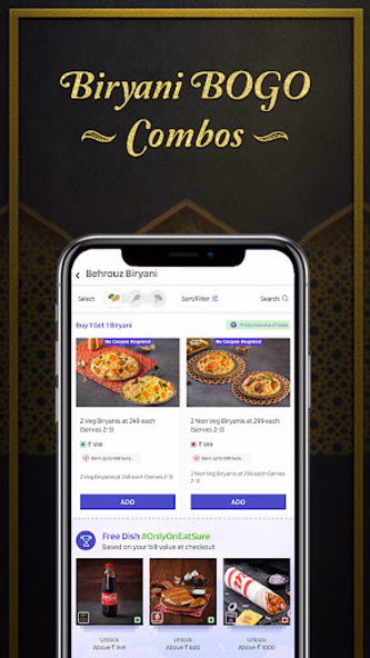 Behrouz Biryani - Order Online Screenshot 2 - AppWisp.com Behrouz Biryani - Order Online Screenshot 2 - AppWisp.com