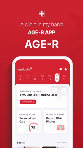 AGE-R medicube Digital clinic Screenshot 1 - AppWisp.com AGE-R medicube Digital clinic Screenshot 1 - AppWisp.com