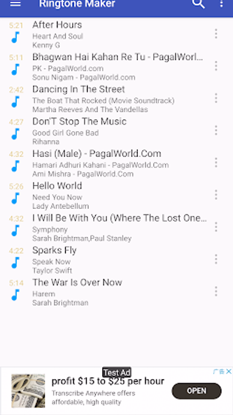 Ringtone Maker:create ringtone Screenshot 1 - AppWisp.com Ringtone Maker:create ringtone Screenshot 1 - AppWisp.com